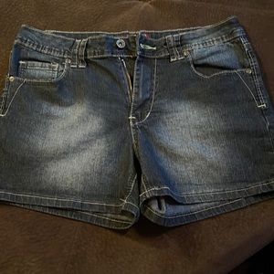 Jean shorts by Angels, like new.